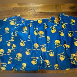 NBA Warriors PJs! Size 8